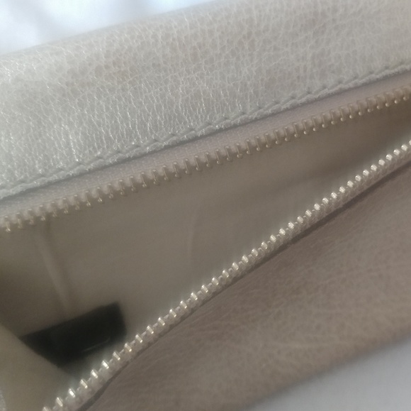 Chloe eclipse metallic gold leather wallet vintage - Picture 4 of 6